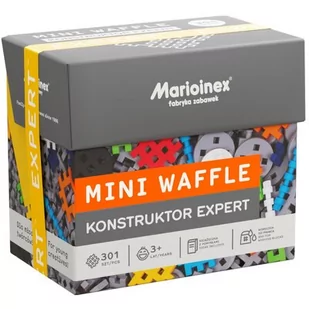 Mario-Inex Mini Waffle 301 elementów Konstruktor Expert - Klocki - miniaturka - grafika 4