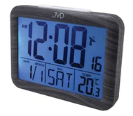 Zegary - JVD Budzik Termometr DCF77 dwa alarmy RB27.2 - miniaturka - grafika 1