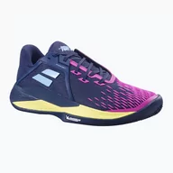 Buty sportowe męskie - Buty do tenisa męskie Babolat Propulse Fury 3 Clay dark blue/pink aero - miniaturka - grafika 1