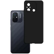 Etui i futerały do telefonów - Etui 3MK Matt Case do Xiaomi Redmi 12C Czarny - miniaturka - grafika 1