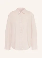 Sukienki - Gina Tricot Sukienka Koszulowa Z Lnem beige - miniaturka - grafika 1