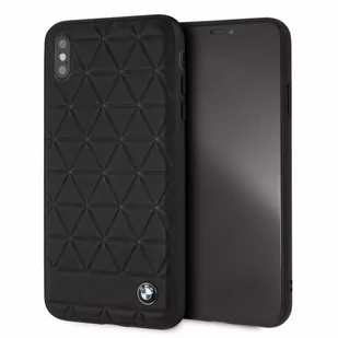 BMW Hardcase do iPhone XS Max czarny/Hexagon BMHCI65HEXBK - Etui i futerały do telefonów - miniaturka - grafika 1