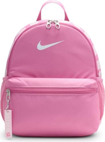 Nike Brasilia Jdi mini plecak dla dzieci (11 l), Magic Flamingo/Magic Flamingo/White, DR6091-646, MISC, Magic Flamingo/Magic Flamingo/White, Einheitsgröße, sport
