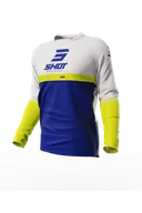 Odzież motocyklowa - Bluza Cross Shot Reflex NiebieskiXS - miniaturka - grafika 1