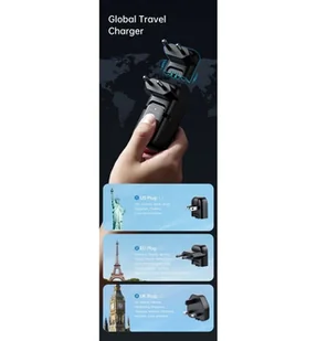 Ładowarka sieciowa GaN 65W Mcdodo CH-0291 2x USB-C, USB-A (czarna) - Ładowarki do telefonów - miniaturka - grafika 2