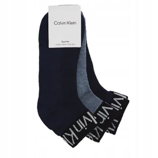 CALVIN KLEIN Skarpety Męskie 3 pary ONE SIZE - Skarpetki męskie - miniaturka - grafika 1