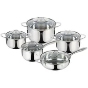 Zestawy garnków i patelni - Lumarko Zestaw 10 Elem. Garnków Stalowych Berlinger Haus Bh-6660 - miniaturka - grafika 1