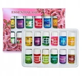 Nawilżacze powietrza - NAWILŻACZ POWIETRZA DYFUZOR ZAPACHOWY AROMATERAPIA + OLEJKI ETERYCZNE x12 - miniaturka - grafika 1