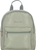 Plecaki - Bench stylowy plecak miejski szarozielony 23x29x13 plecak damski pikowany poliester ORI311K - miniaturka - grafika 1