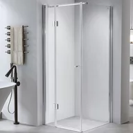 Kabiny prysznicowe - Hydrosan Kabina prysznicowa drzwi otwierane 80x80 kwadratowa KZ1390A - miniaturka - grafika 1