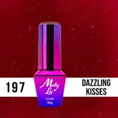 Lakiery hybrydowe - Molly Lac Lakier Hybrydowy 10ML Hearts Nr 197 - miniaturka - grafika 1