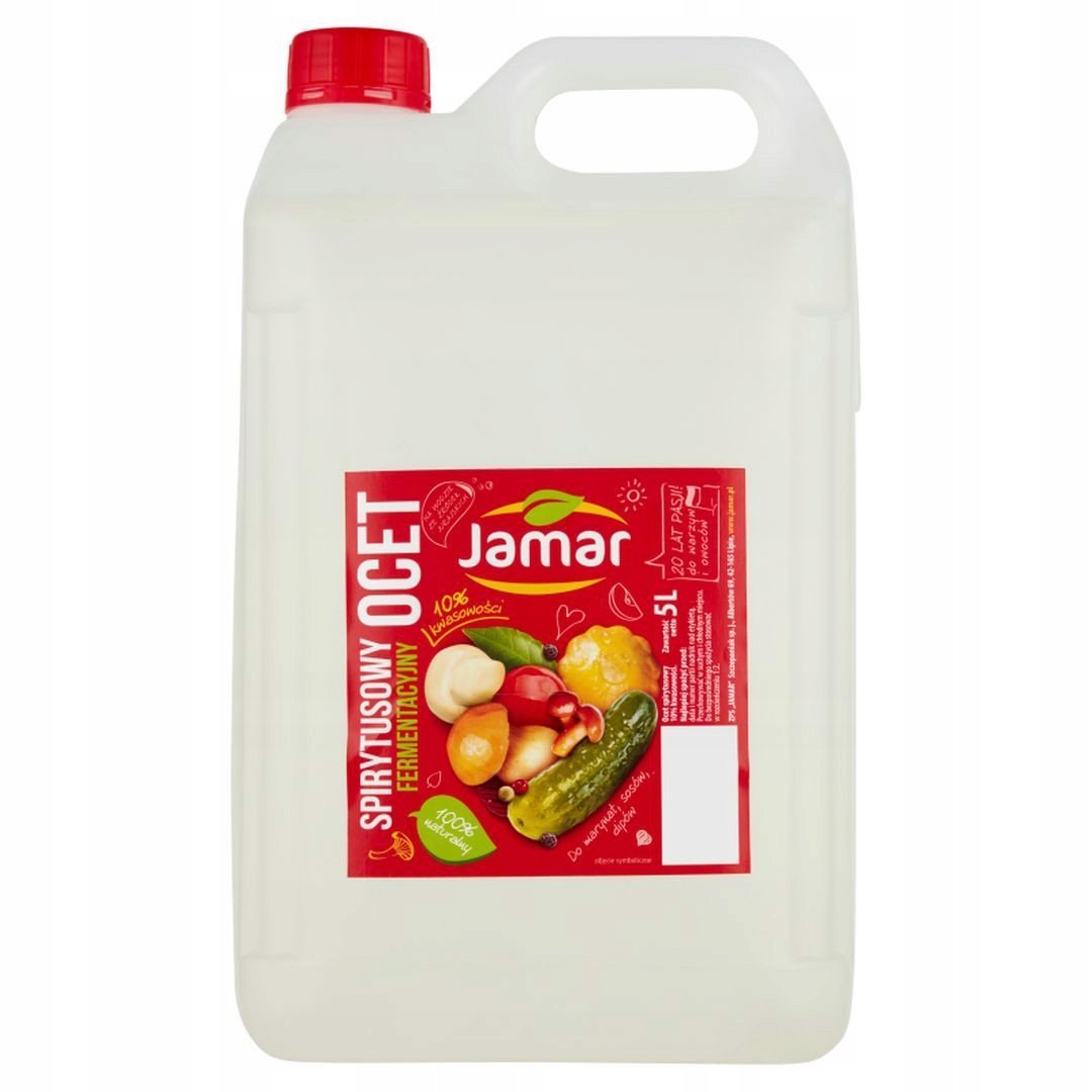 Jamar Ocet spirytusowy fermentacyjny 10 % kwasowości 5 l