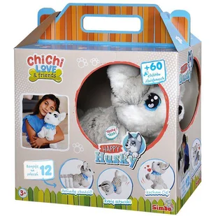 SIMBA Chi Chi Love Happy Husky Piesek interaktywny - Maskotki i pluszaki - miniaturka - grafika 12