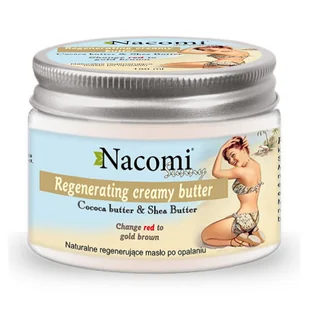 Nacomi Masło do ciała REGENERUJĄCE skórę po opalaniu 150 ml - Kosmetyki po opalaniu - miniaturka - grafika 3