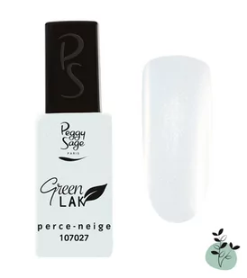 Peggy Sage Green Lak, lakier do paznokci utwardzany lampą UV/LED, perce neige, 10ml - Lakiery do paznokci - miniaturka - grafika 1