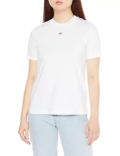 Koszulki i topy damskie - Diesel T-reg-d T-Shirt Koszulka damska, Jasny biały, XXS - grafika 1