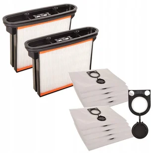 10x WORKI 2x FILTR odkurzacza BOSCH GAS 25 STARMIX - Filtry do odkurzaczy - miniaturka - grafika 1
