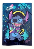 Teczki i skoroszyty - PATIO, teczka a3 pp disney blue stitch z gumką - miniaturka - grafika 1