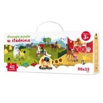 Czuczu Puzzle w stadninie dłuuugie puzzle 40 elementów - Puzzle - miniaturka - grafika 1