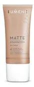 Podkłady do twarzy - Lumene Podkład Matujący MATTE 4 Warm Beige 30ml LU-7859 - miniaturka - grafika 1