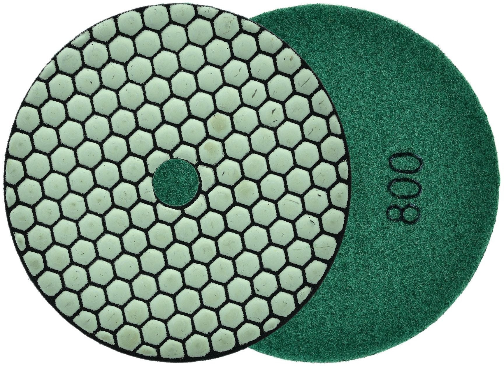 Geko Tarcza polerska do szlifowania gresu na sucho 125mm GR800 25/250