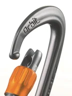 Sprzęt wspinaczkowy - Camp Orbit Lock Karabinek, gun metal 2021 Karabinki zakręcane 292902 - miniaturka - grafika 1