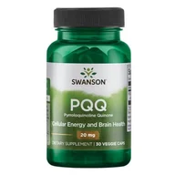 Suplementy naturalne - SWANSON PQQ 20mg 30 veg. kaps - suplement diety - miniaturka - grafika 1