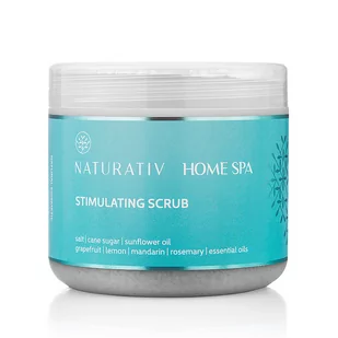 Naturativ Stimulating Salt and Sugar Scrub 500 ml Symulujący scrub solno-cukrowy DARMOWA DOSTAWA DO KIOSKU RUCHU OD 24,99ZŁ - Peelingi do ciała - miniaturka - grafika 1