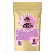 Świece - Wosk perłowy bezzapachowy - różowy 500g - miniaturka - grafika 1