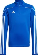 Bluzy damskie - Bluza dla dzieci adidas Tiro 23 League Training Top niebieska HS3490-152cm - miniaturka - grafika 1