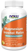 Witaminy i minerały - Now Foods Foods Magnesium Inositol Relax - Magnez + Inozytol (454 g) - miniaturka - grafika 1
