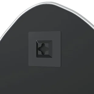 Lumarko Lustro ścienne, srebrne, 60x50 cm - Lustra - miniaturka - grafika 6