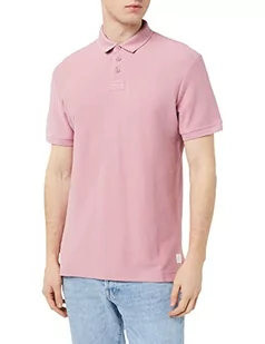 TOM TAILOR Męska koszulka polo 1035564, 13009 Velvet Rose, L, 13009 – aksamitna róża, L - Koszulki męskie - miniaturka - grafika 1
