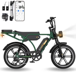 Elektryczny rower 20" z pełnym zawieszeniem RCB-G19Pro - Rowery elektryczne - miniaturka - grafika 1