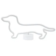 Lampy ogrodowe - Neon LED pies niebieski FRANCIS - miniaturka - grafika 1