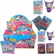 Figurki dla dzieci - KUROMI SASZETKA NIESPODZIANKA FIGURKA + 3 KARTY KOLEKCJONERSKIE DO GRY - miniaturka - grafika 1