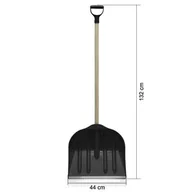 Łopaty do śniegu - Łopata śniegowa Small 132 cm Economic - miniaturka - grafika 1