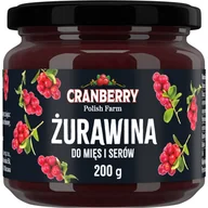 Konfitury, marmolady, powidła - CRANBERRY Żurawina do Mięs i Serów 200g - miniaturka - grafika 1