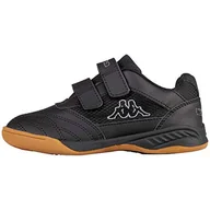 Koszulki i topy damskie - Kappa Unisex Kickoff K 260509k-1116 Low-Top, czarny szary, Large - miniaturka - grafika 1