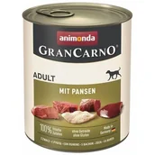 Mokra karma dla psów - Animonda GranCarno Orginal Adult puszki wieprzowina z flakami 800 g - miniaturka - grafika 1