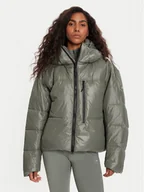 Kurtki damskie - adidas by Stella McCartney Kurtka zimowa JX4339 Zielony Loose Fit - miniaturka - grafika 1