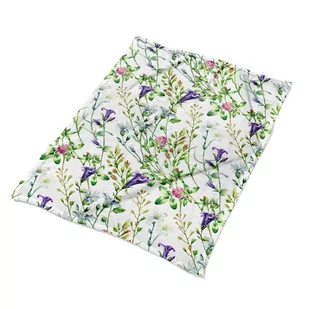 Do sypialni kocyk narzuta Polne kwiaty ekologiczny, Fabricsy - Koce - miniaturka - grafika 1