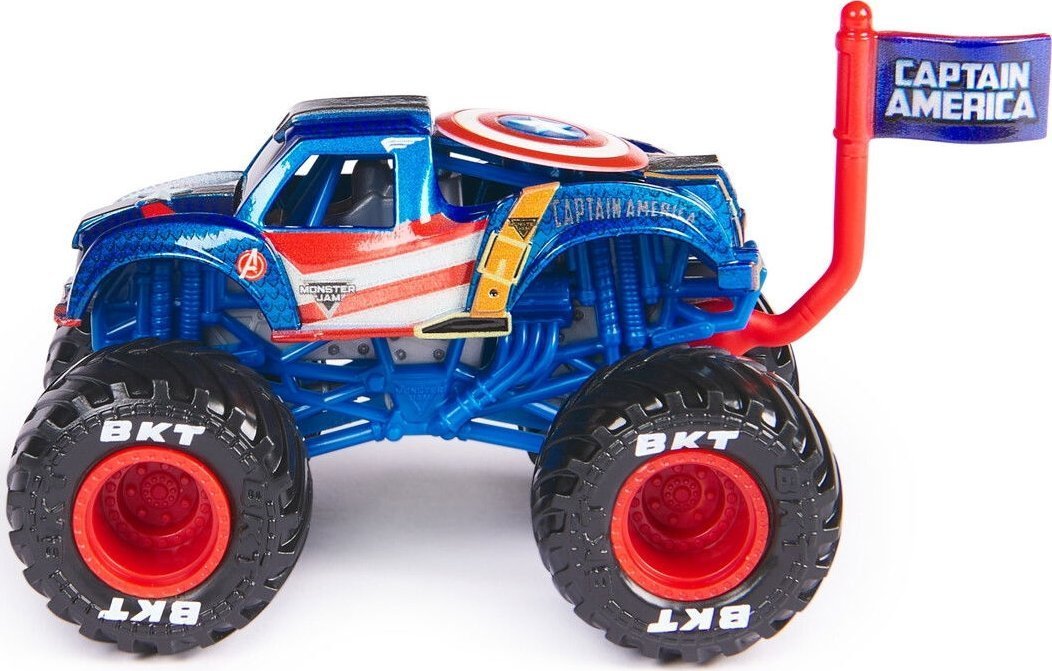 Monster Jam 1:64 Marvel Single-Captain America