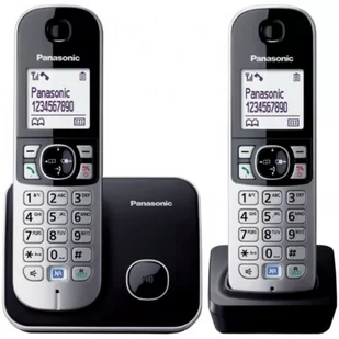Panasonic KX-TG6812 Duo - Telefony stacjonarne - miniaturka - grafika 1