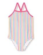 Stroje kąpielowe - NAME IT Girl's NMFZIZA Swimsuit Box TB kostium kąpielowy, jasny biały, 86/92, Bright White, 86/92 cm - miniaturka - grafika 1