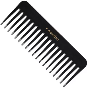 Kashoki Kazuko HR Comb Detangling 382 Grzebień do rozczesywania gęstych i kręconych włosów - Grzebienie fryzjerskie - miniaturka - grafika 1