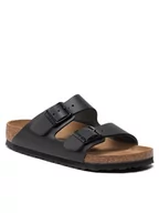 Klapki i japonki damskie - Birkenstock Klapki Arizona 0051193 Czarny - miniaturka - grafika 1