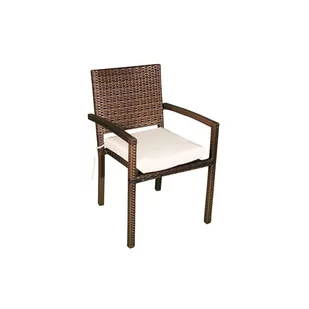 Krzesło ogrodowe Adorazione z technorattanu - Fotele i krzesła ogrodowe - miniaturka - grafika 1