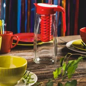 Dzbanki i imbryki - DZBANEK FIESTA Z WKŁADEM NA LÓD OWOCE CZERWONY 1,5 - miniaturka - grafika 1