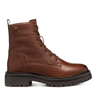 Trapery Geox D Iridea D16HRC 000FF C0013 Brązowy - Botki damskie - miniaturka - grafika 1
